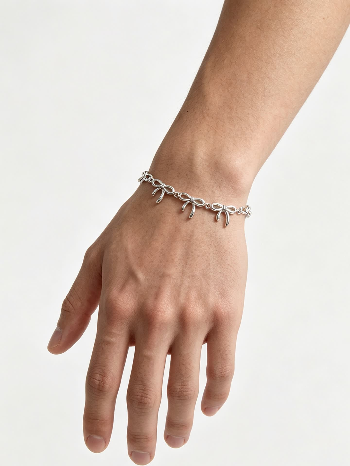 Tiffany & Co. Silver Bow Bracelet